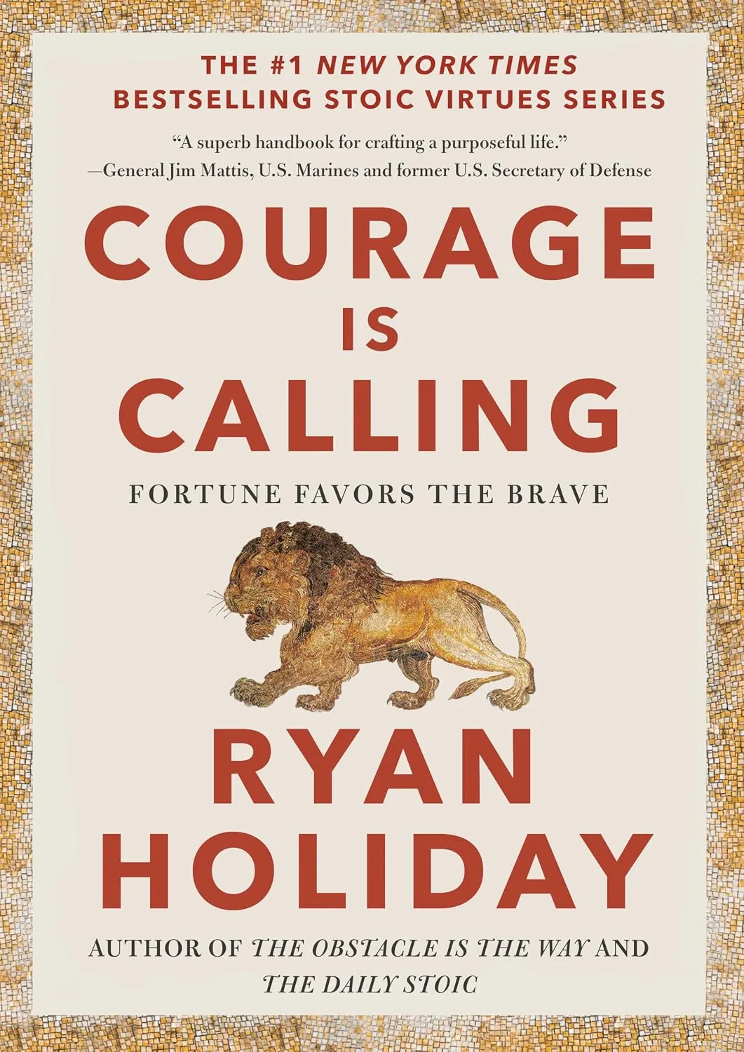 Cover of Courage Is Calling by Ryan Holiday