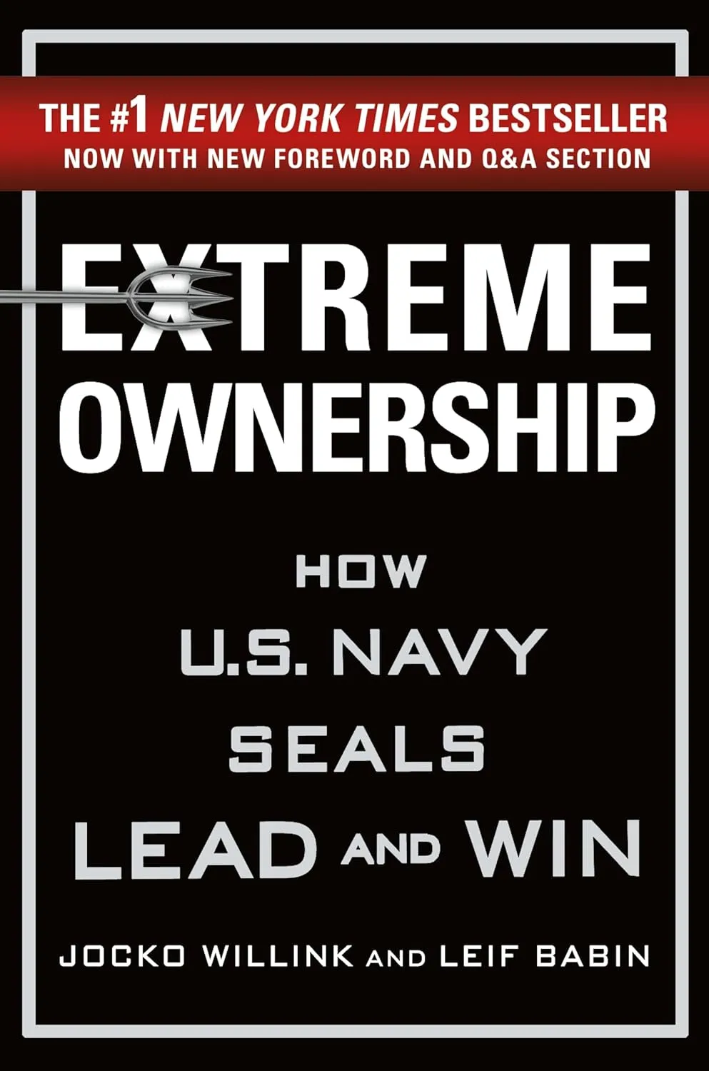 Cover of Extreme Ownership by Jocko Willink & Leif Babin