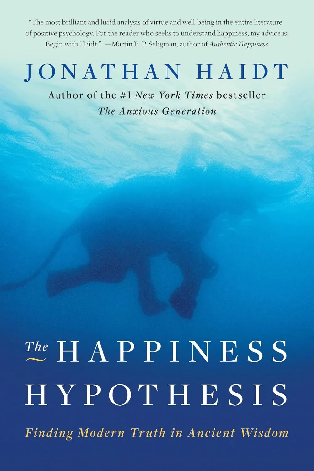 Cover of The Happiness Hypothesis by Jonathan Haidt
