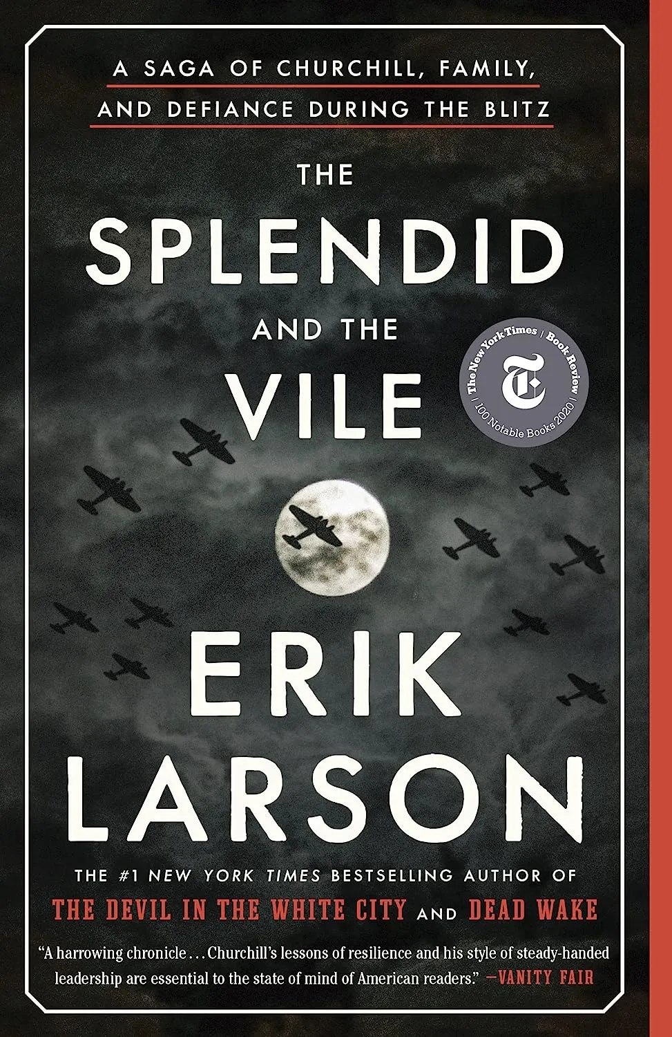 Cover of The Splendid and the Vile by Erik Larson